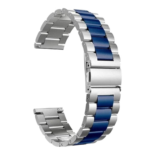 silver-blue-metal-garmin-quickfit-22mm-watch-straps-nz-stainless-steel-link-watch-bands-aus
