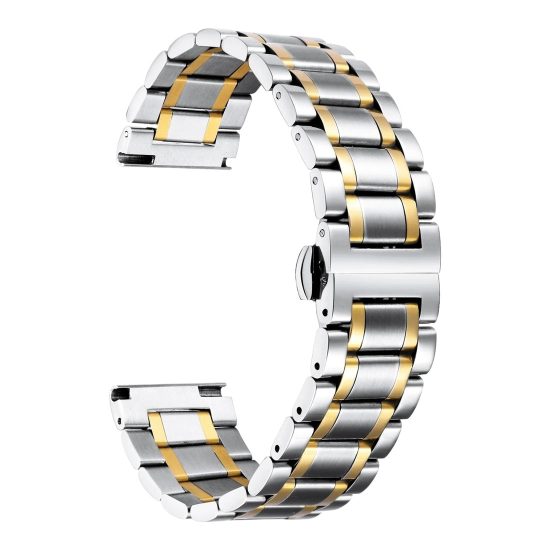 silver-gold-stripe-metal-garmin-venu-3-watch-straps-nz-stainless-steel-link-watch-bands-aus-991097