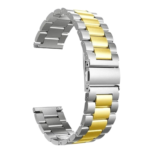 silver-gold-metal-ticwatch-gtx-watch-straps-nz-stainless-steel-link-watch-bands-aus