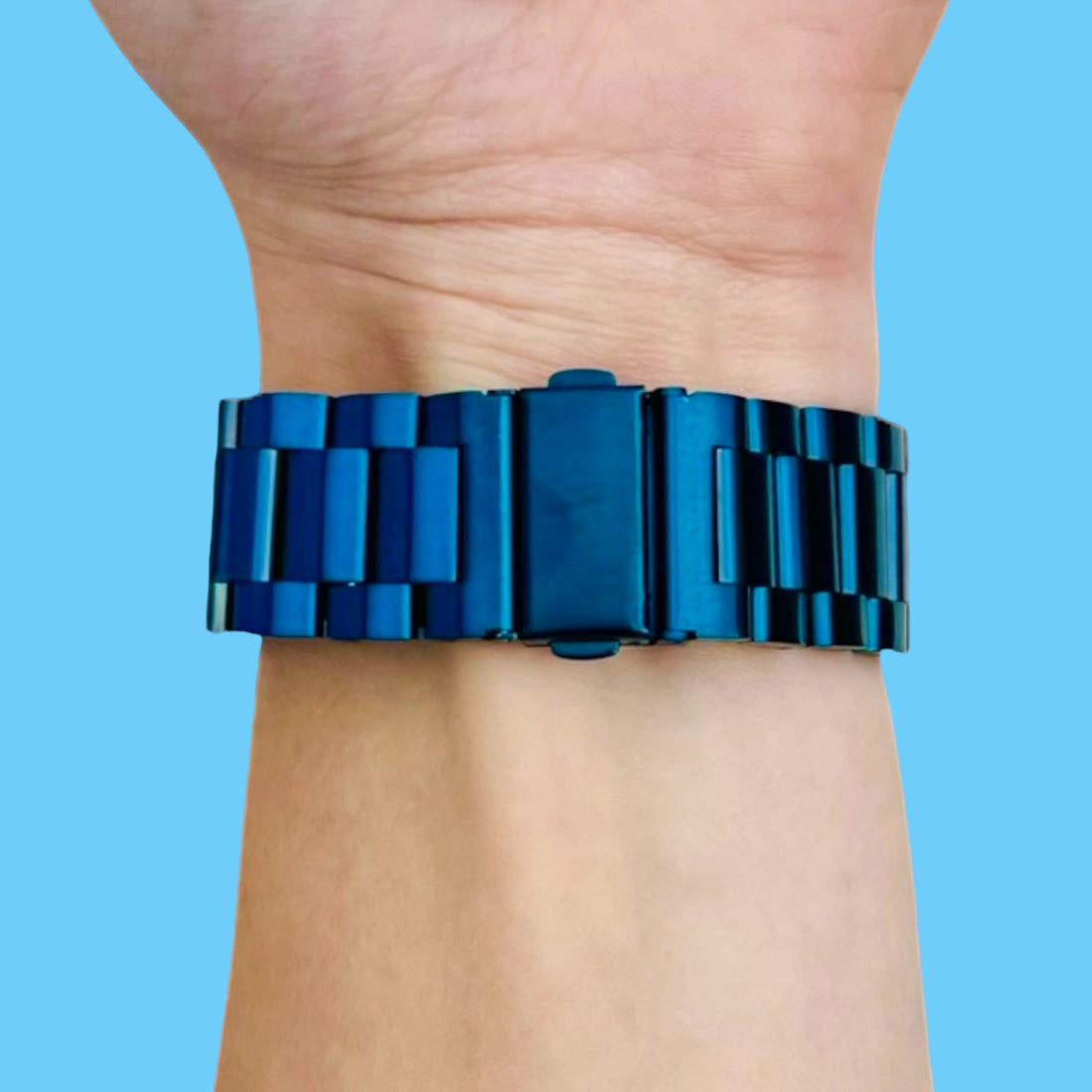 blue-metal-garmin-venu-x1-watch-straps-nz-stainless-steel-link-watch-bands-aus