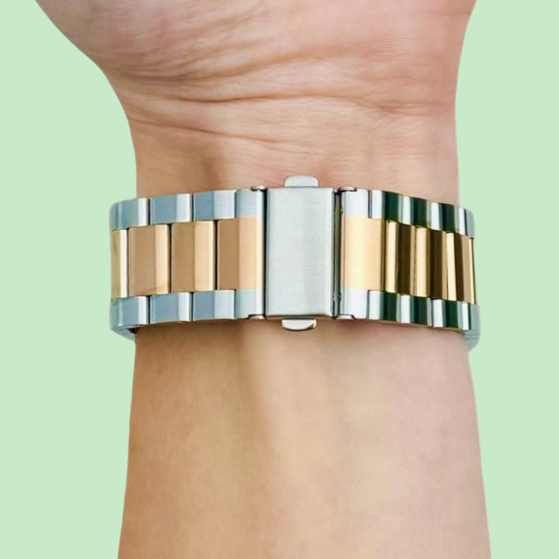 silver-rose-gold-metal-garmin-venu-x1-watch-straps-nz-stainless-steel-link-watch-bands-aus-991019