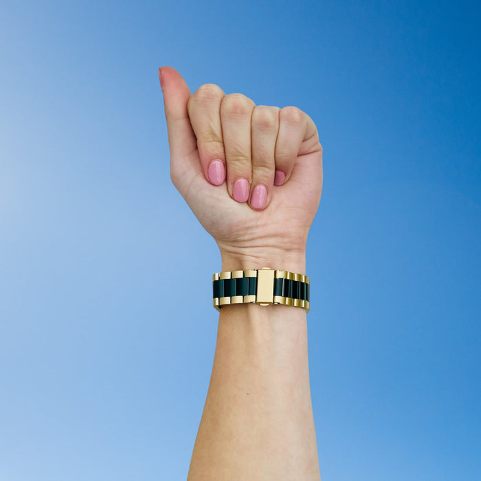 gold-black-metal-fitbit-charge-5-watch-straps-nz-stainless-steel-link-watch-bands-aus