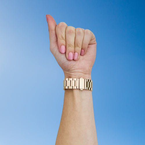 rose-gold-metal-garmin-instinct-watch-straps-nz-stainless-steel-link-watch-bands-aus