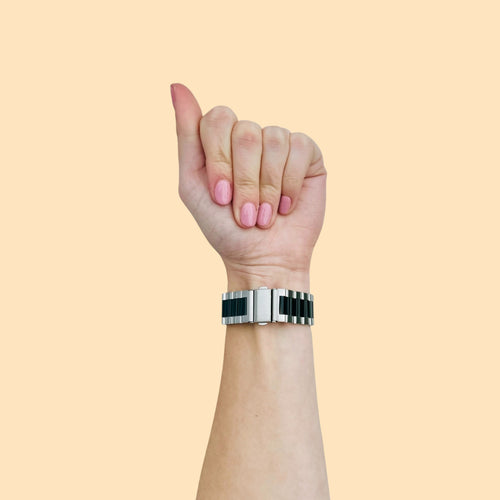 silver-black-metal-garmin-22mm-range-watch-straps-nz-stainless-steel-link-watch-bands-aus