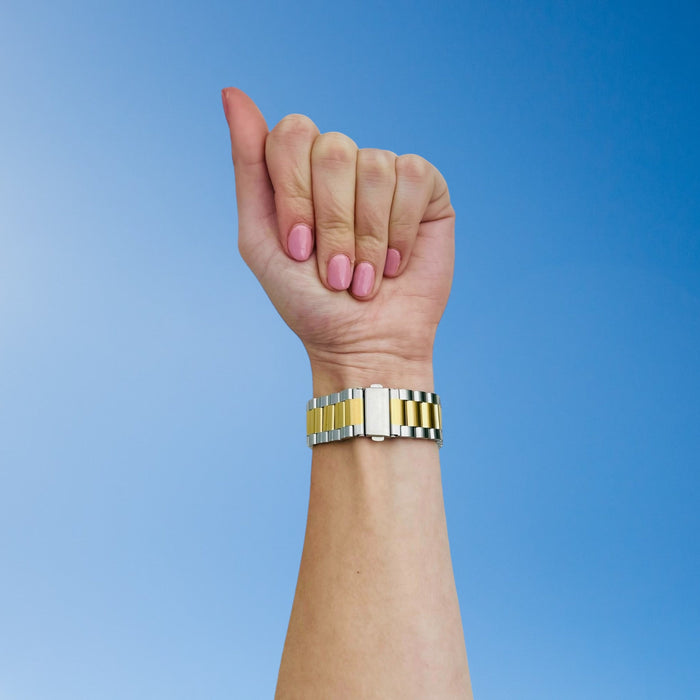 silver-gold-metal-fitbit-charge-5-watch-straps-nz-stainless-steel-link-watch-bands-aus