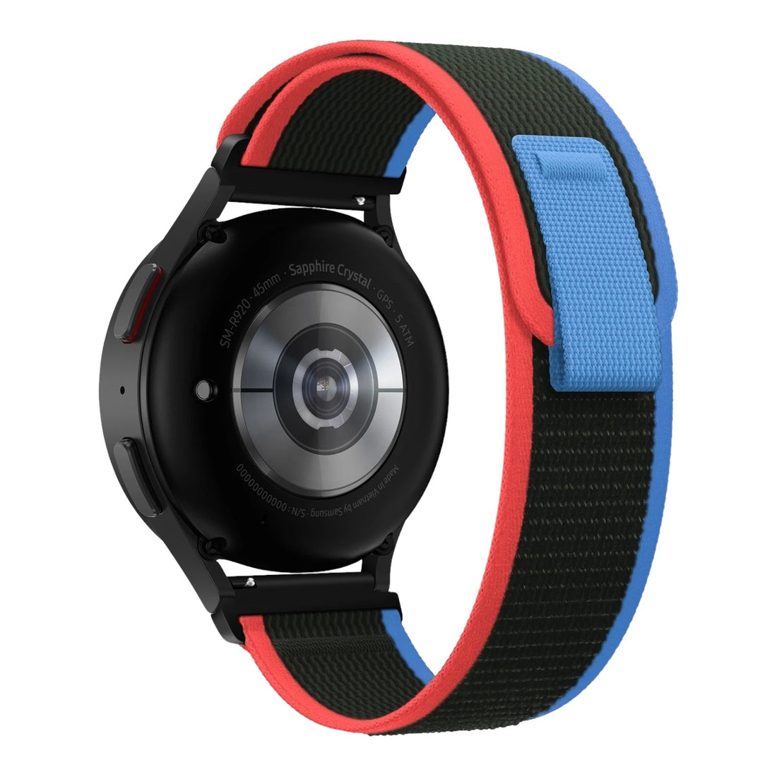 black-red-blue-samsung-galaxy-watch-8-(40mm)-watch-straps-nz-trail-loop-watch-bands-aus-995638