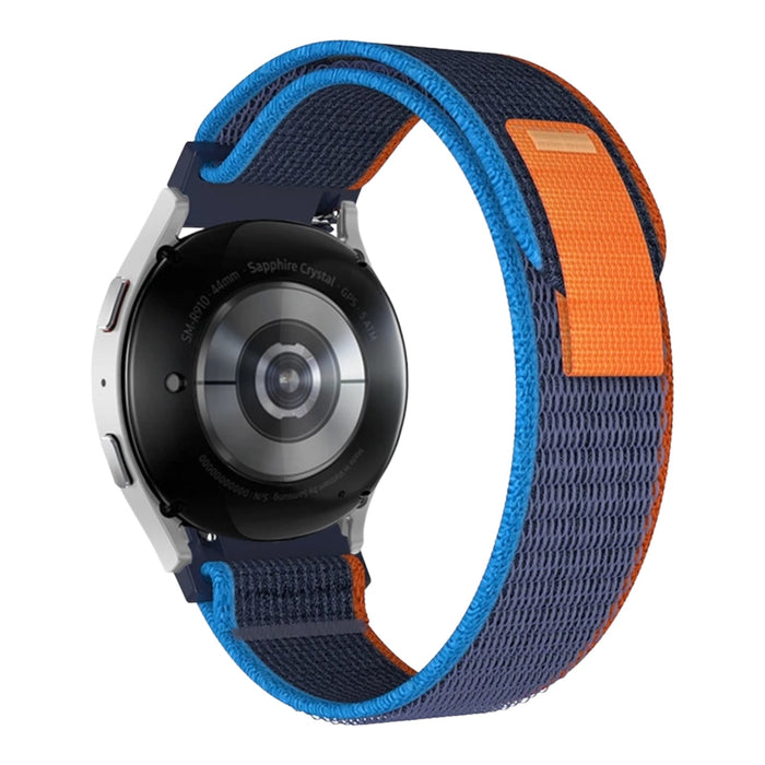 black-grey-orange-withings-steel-hr-(36mm)-watch-straps-nz-trail-loop-watch-bands-aus