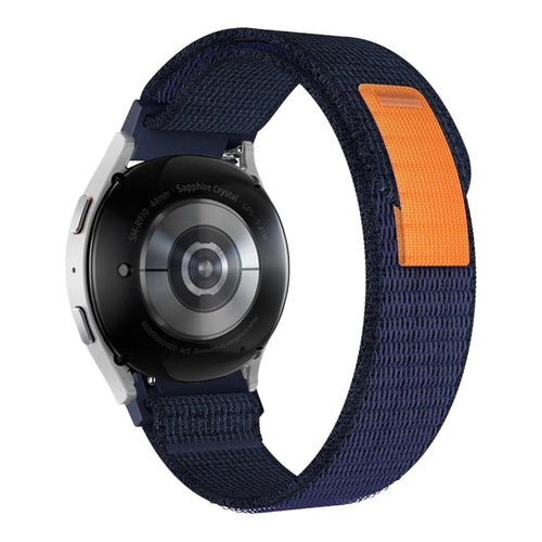 black-grey-orange-nokia-steel-hr-(36mm)-watch-straps-nz-trail-loop-watch-bands-aus