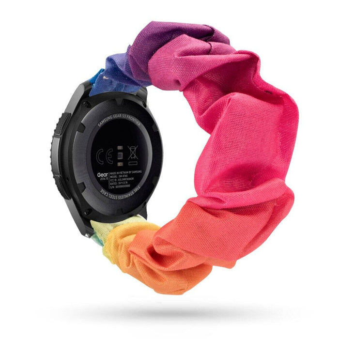 rainbow-xiaomi-amazfit-gtr-47mm-watch-straps-nz-scrunchies-watch-bands-aus