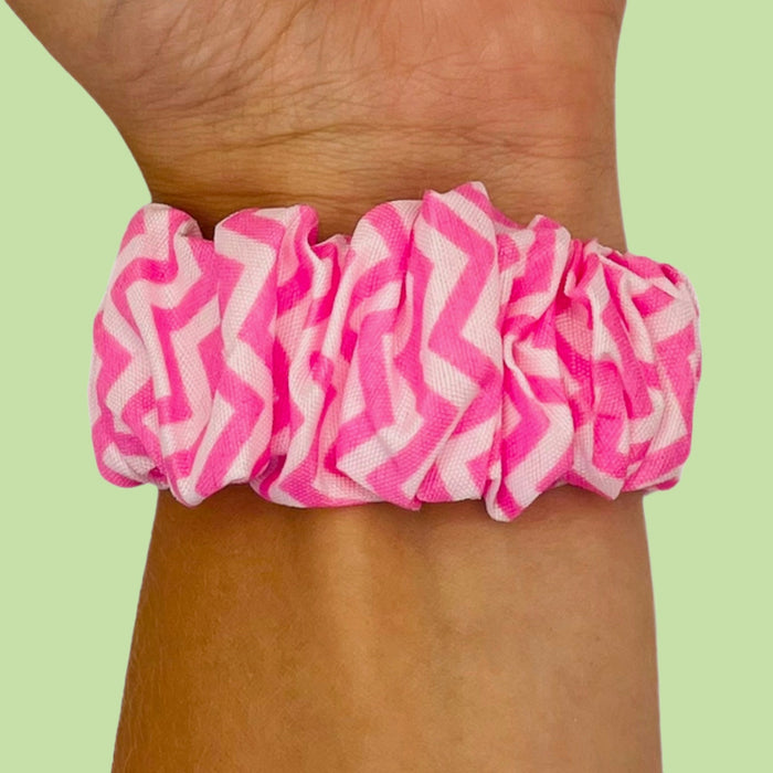 pink-and-white-garmin-forerunner-165-watch-straps-nz-scrunchies-watch-bands-aus