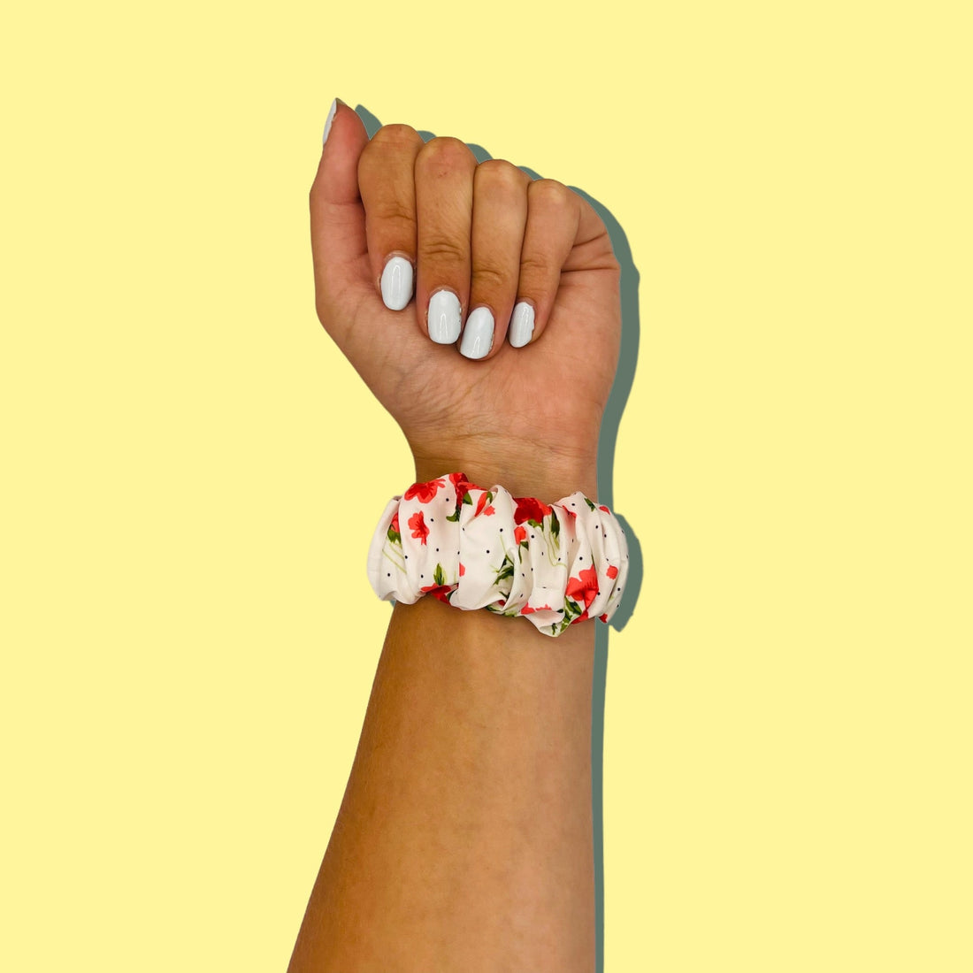 flora-white-oppo-watch-x2-mini-watch-straps-nz-scrunchies-watch-bands-aus-995812