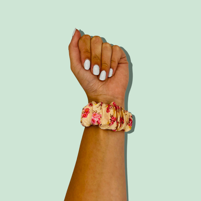 pink-flower-garmin-quatix-7-watch-straps-nz-scrunchies-watch-bands-aus
