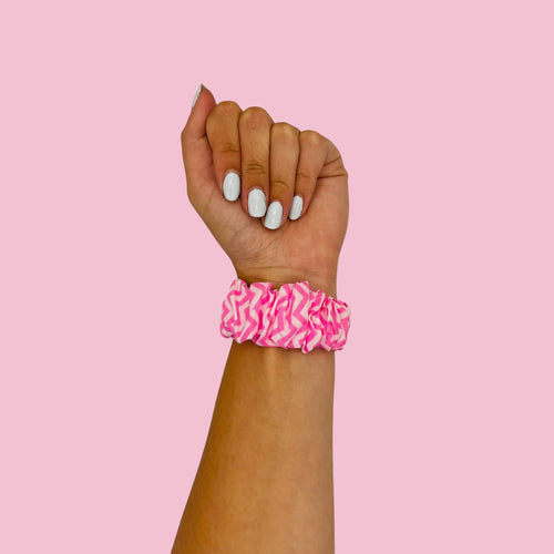 pink-and-white-huawei-watch-fit-4-watch-straps-nz-scrunchies-watch-bands-aus