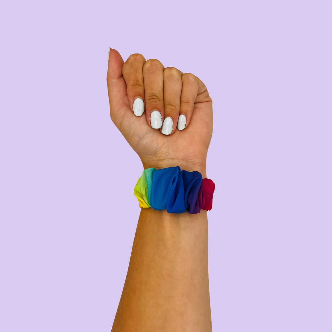 rainbow-garmin-venu-x1-watch-straps-nz-scrunchies-watch-bands-aus