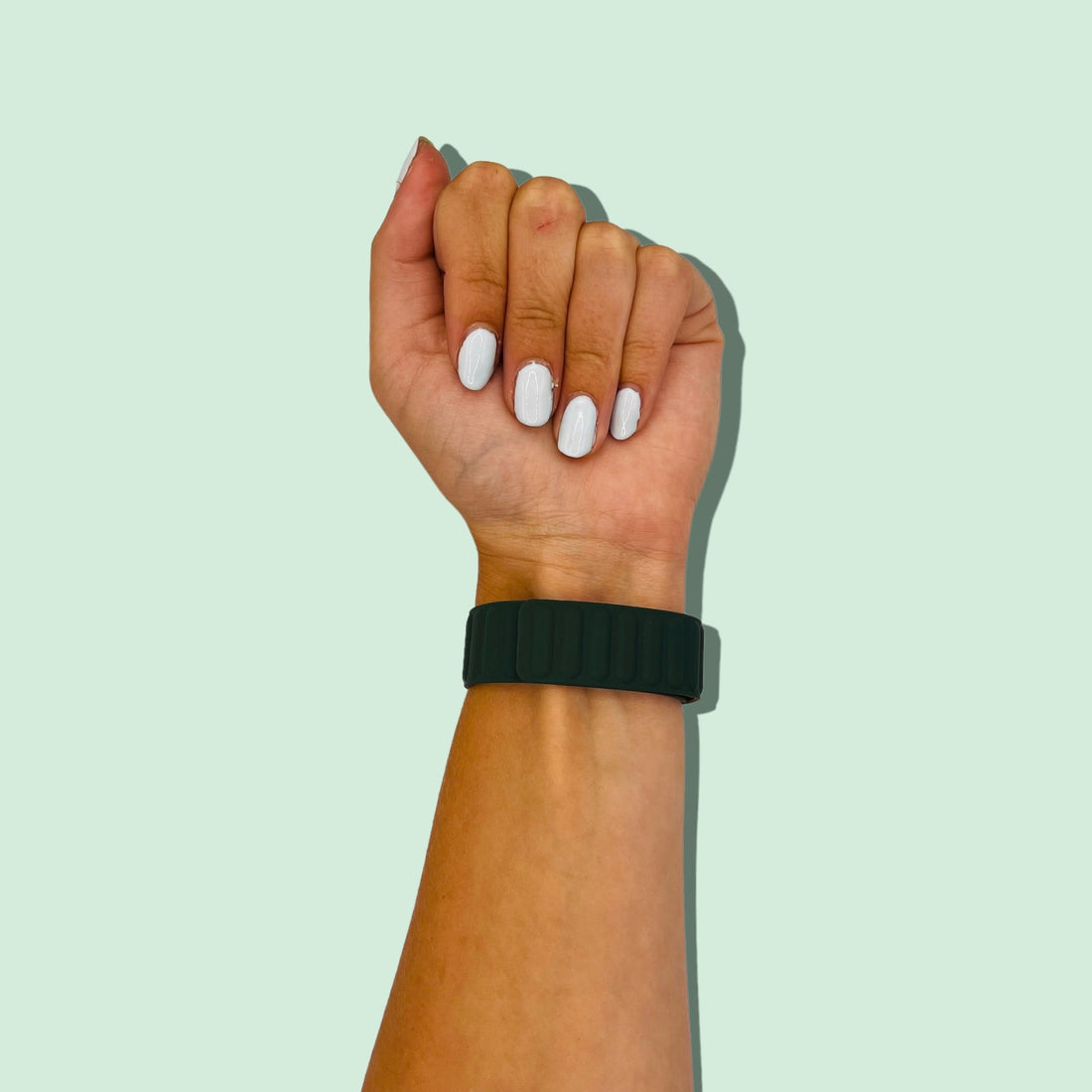green-garmin-venu-x1-watch-straps-nz-magnetic-silicone-watch-bands-aus