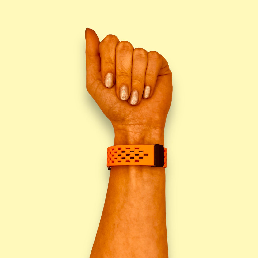 orange-magnetic-sports-garmin-venu-x1-watch-straps-nz-magnetic-sports-watch-bands-aus