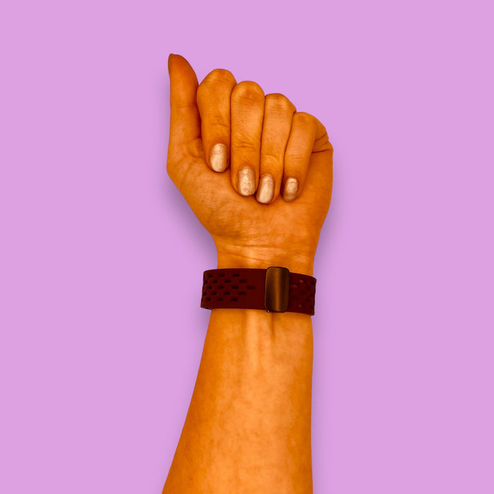 purple-magnetic-sports-coros-vertix-2s-watch-straps-nz-silicone-watch-bands-aus