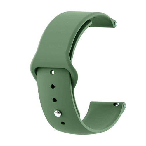 olive-coros-apex-4-(46mm)-watch-straps-nz-silicone-button-watch-bands-aus
