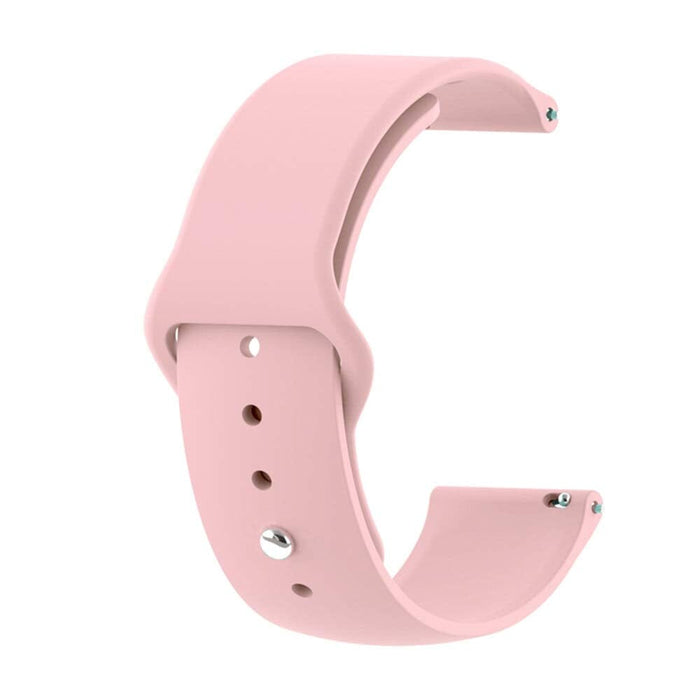 pink-garmin-vivoactive-3-watch-straps-nz-silicone-button-watch-bands-aus
