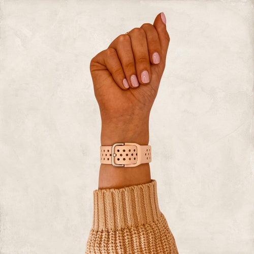 peach-garmin-approach-s50-watch-straps-nz-silicone-sports-watch-bands-aus