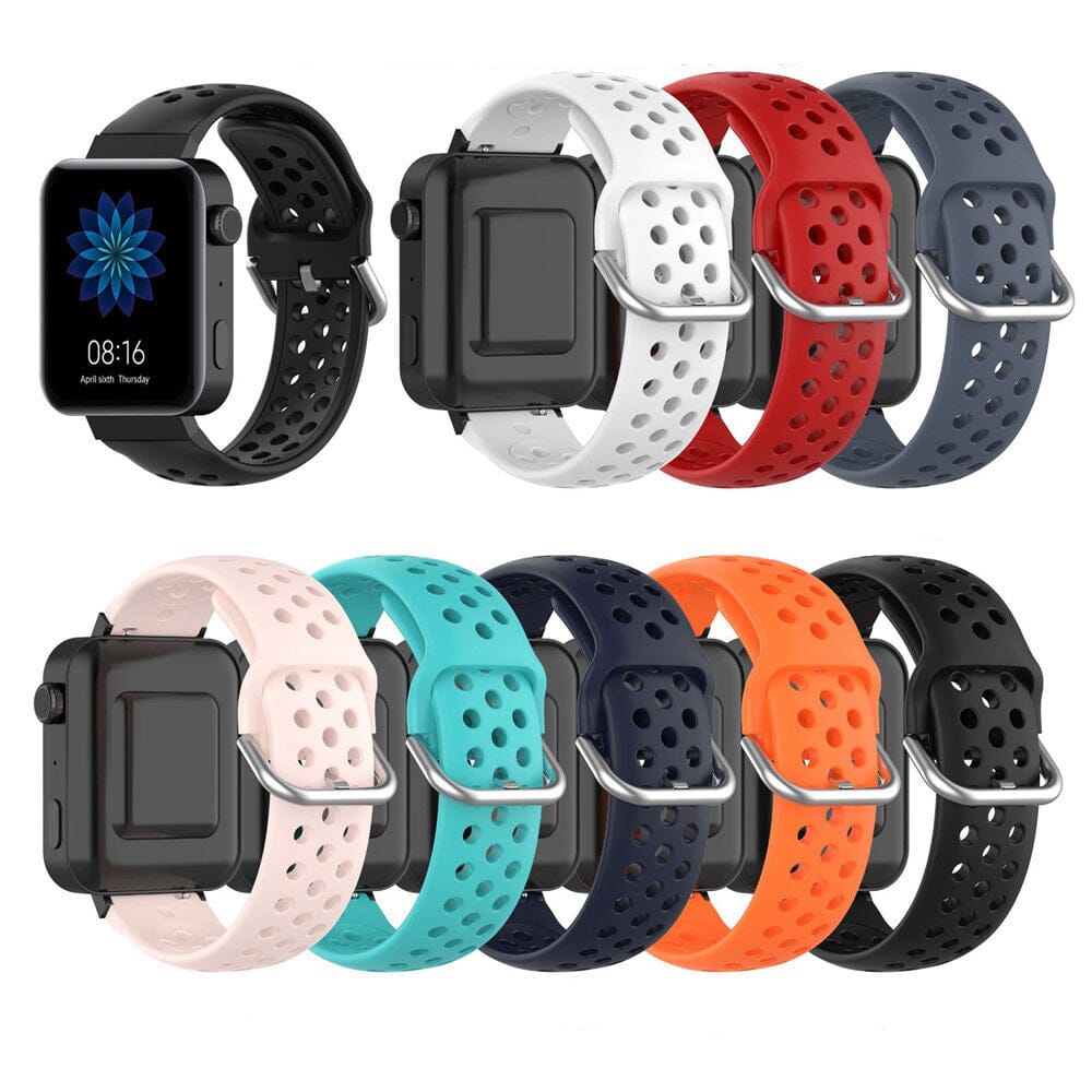 black-polar-vantage-m3-watch-straps-nz-silicone-sports-watch-bands-aus