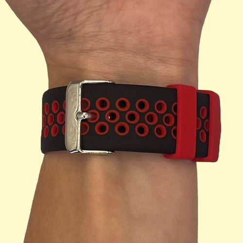 black-red-garmin-instinct-2s-watch-straps-nz-silicone-sports-watch-bands-aus
