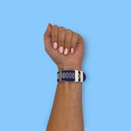 blue-white-garmin-descent-mk3-mk3i-(43mm)-watch-straps-nz-silicone-sports-watch-bands-aus