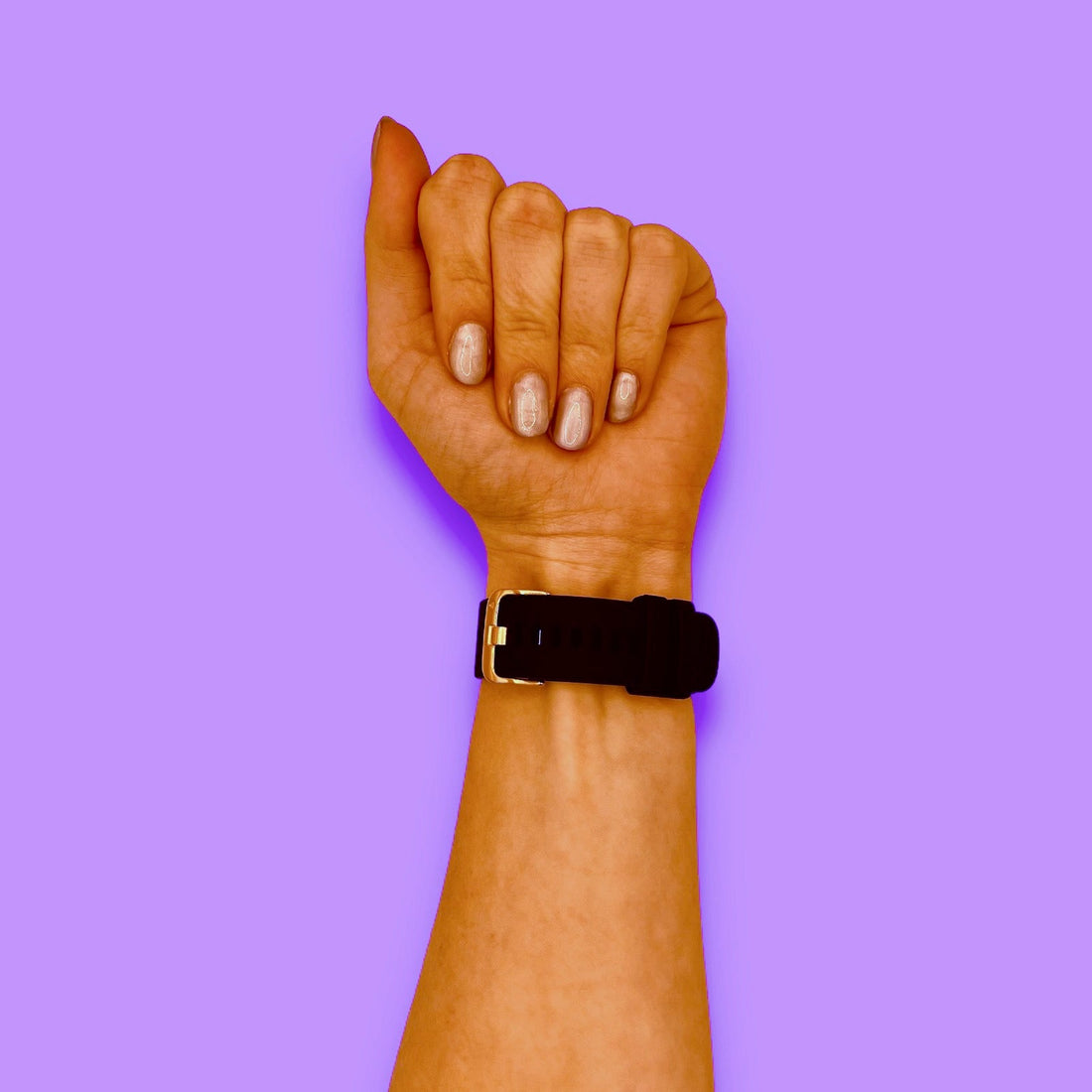 black-magnetic-sports-google-pixel-watch-3-(41mm)-watch-straps-nz-silicone-watch-bands-aus