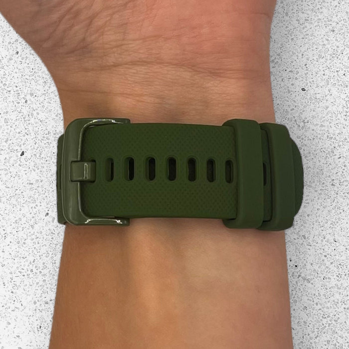 army-green-polar-vantage-m2-watch-straps-nz-silicone-watch-bands-aus