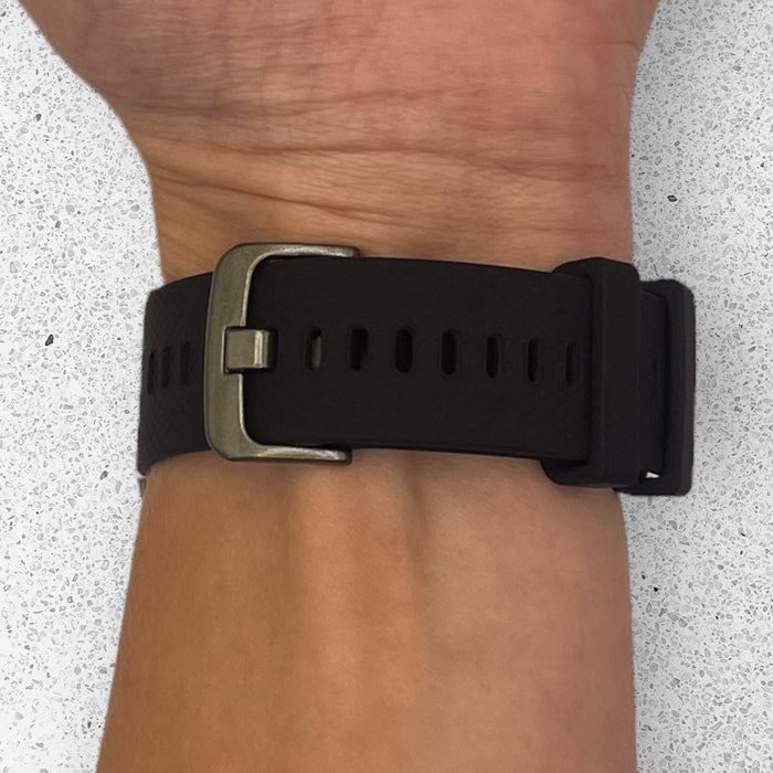 black-garmin-forerunner-255-watch-straps-nz-silicone-watch-bands-aus