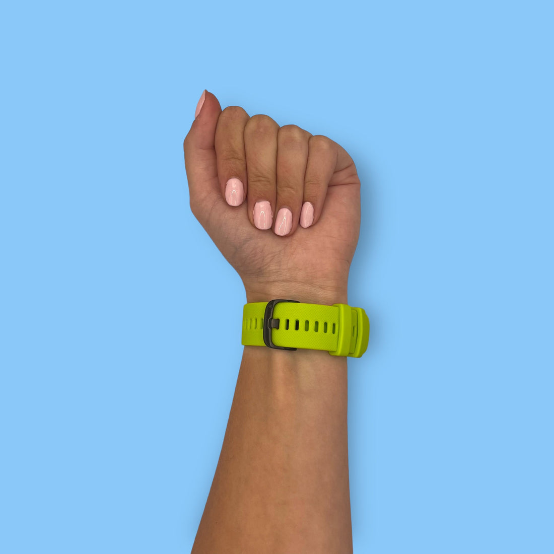 lime-green-coros-nomad-watch-straps-nz-silicone-watch-bands-aus