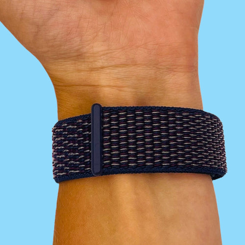 indigo-xiaomi-amazfit-smart-watch,-smart-watch-2-watch-straps-nz-nylon-sports-loop-watch-bands-aus