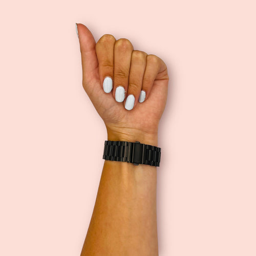 black-metal-garmin-approach-s44-watch-straps-nz-stainless-steel-link-watch-bands-aus