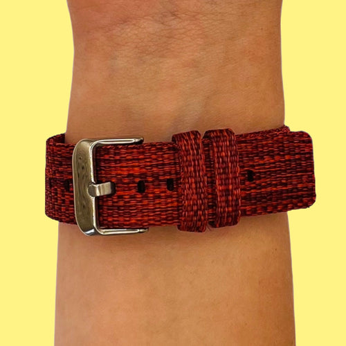 red-garmin-quatix-8-(51mm)-watch-straps-nz-canvas-watch-bands-aus