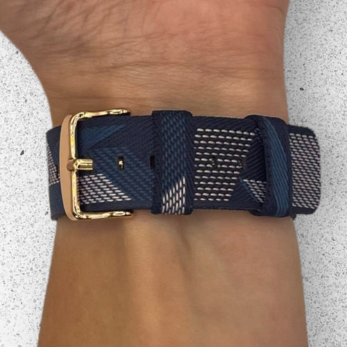 blue-pattern-garmin-d2-delta-px-watch-straps-nz-canvas-watch-bands-aus