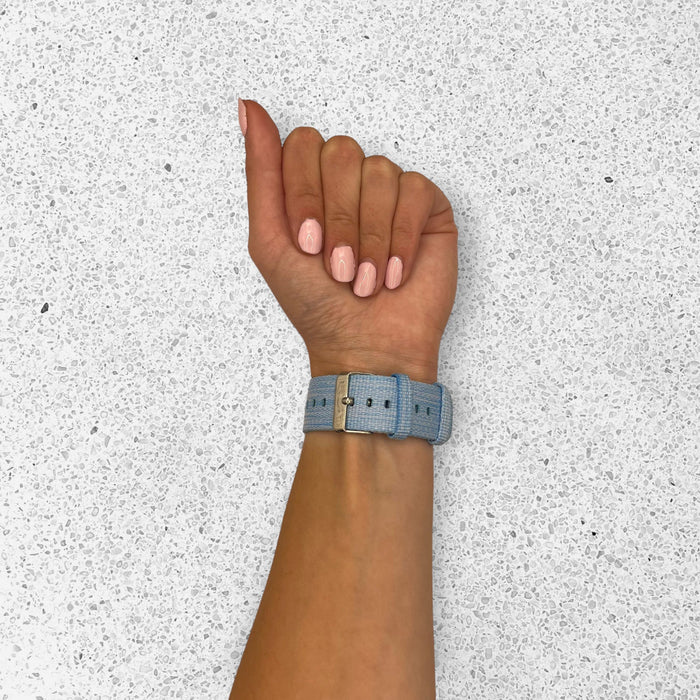 blue-garmin-vivomove-3s-watch-straps-nz-canvas-watch-bands-aus