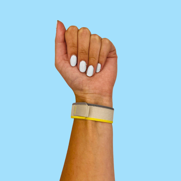 beige-yellow-coros-apex-4-(42mm)-watch-straps-nz-trail-loop-watch-bands-aus