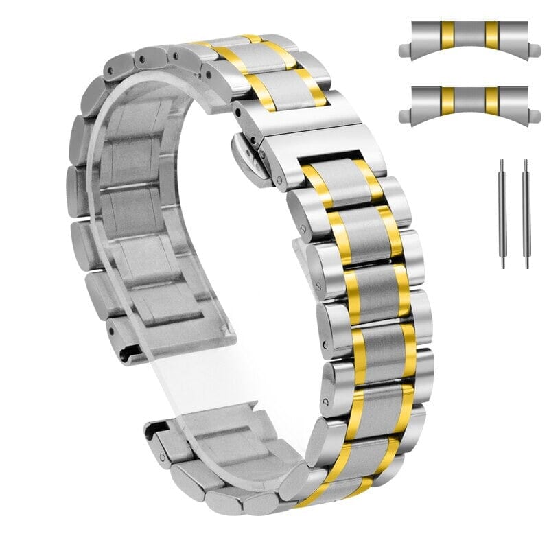 Replacement Stainless Steel 19mm Watch Straps