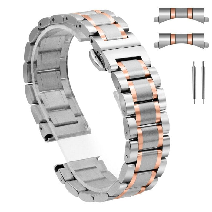 silver-rose-gold-metal-garmin-lily-2-watch-straps-nz-stainless-steel-link-watch-bands-aus