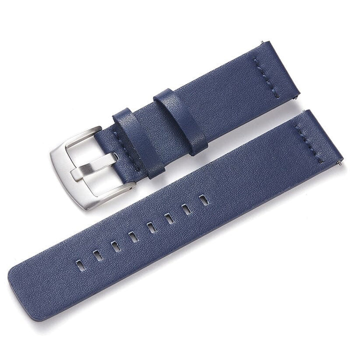 blue-silver-buckle-garmin-vivoactive-3-watch-straps-nz-leather-watch-bands-aus