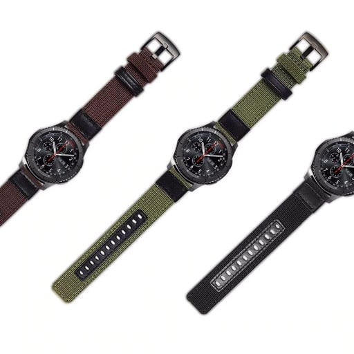 black-fossil-women's-gen-4-q-venture-hr-watch-straps-nz-nylon-and-leather-watch-bands-aus