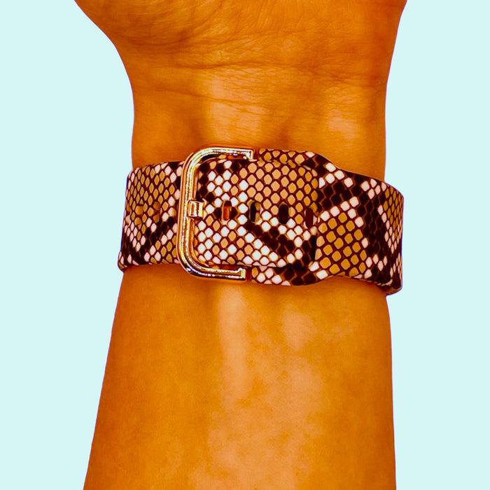 snakeskin-garmin-forerunner-165-watch-straps-nz-pattern-straps-watch-bands-aus