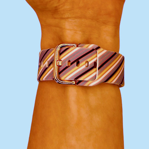 stripe-garmin-forerunner-165-watch-straps-nz-pattern-straps-watch-bands-aus