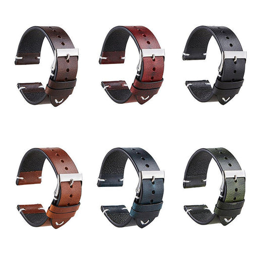 black-google-pixel-watch-4-(41mm)-watch-straps-nz-vintage-leather-watch-bands-aus
