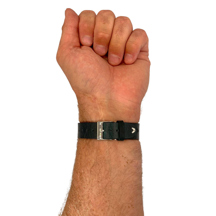 green-garmin-fenix-6s-watch-straps-nz-vintage-leather-watch-bands-aus