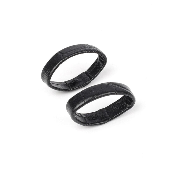 Pair of Leather Watch Strap Band Keepers Loops Compatible with the Suunto Race