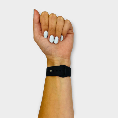black-garmin-fenix-6x-watch-straps-nz-silicone-button-watch-bands-aus