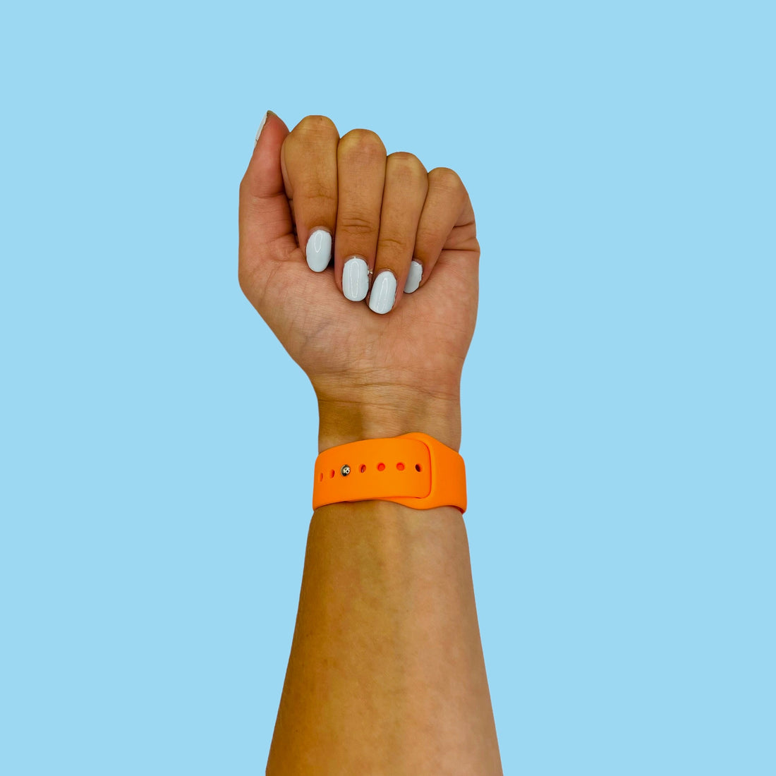 orange-spacetalk-loop-watch-straps-nz-silicone-button-watch-bands-aus