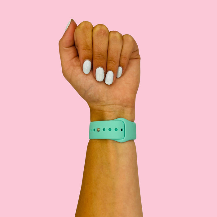 teal-oppo-watch-x-watch-straps-nz-silicone-button-watch-bands-aus