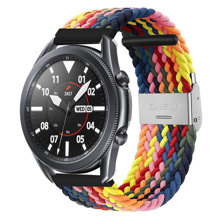 colourful-2-samsung-galaxy-watch-6-classic-(43mm)-watch-straps-nz-nylon-braided-loop-watch-bands-aus